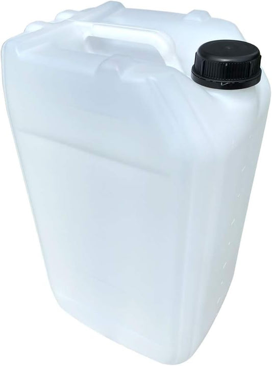25 Litre 25L Jerry Can Water Container Storage Tank Drum Bottle - Food Grade (Natural)