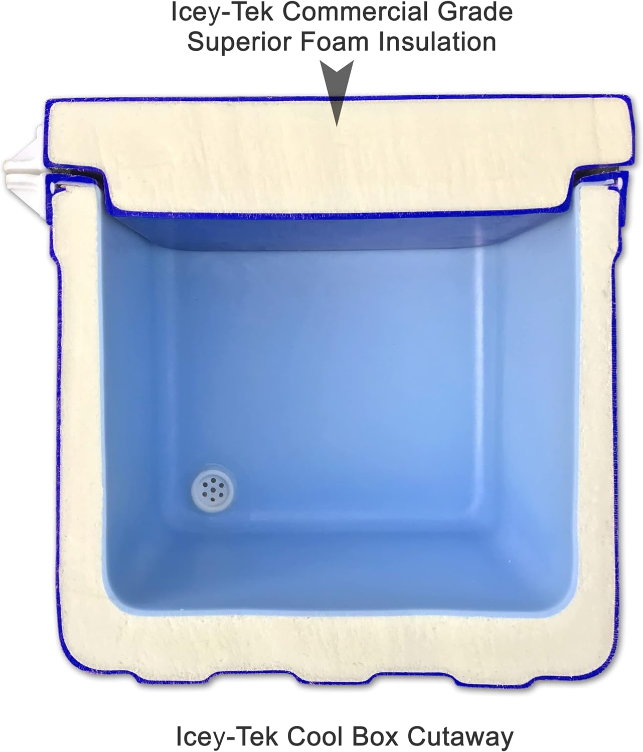Icey-Tek 70 Litre Long Cool Box