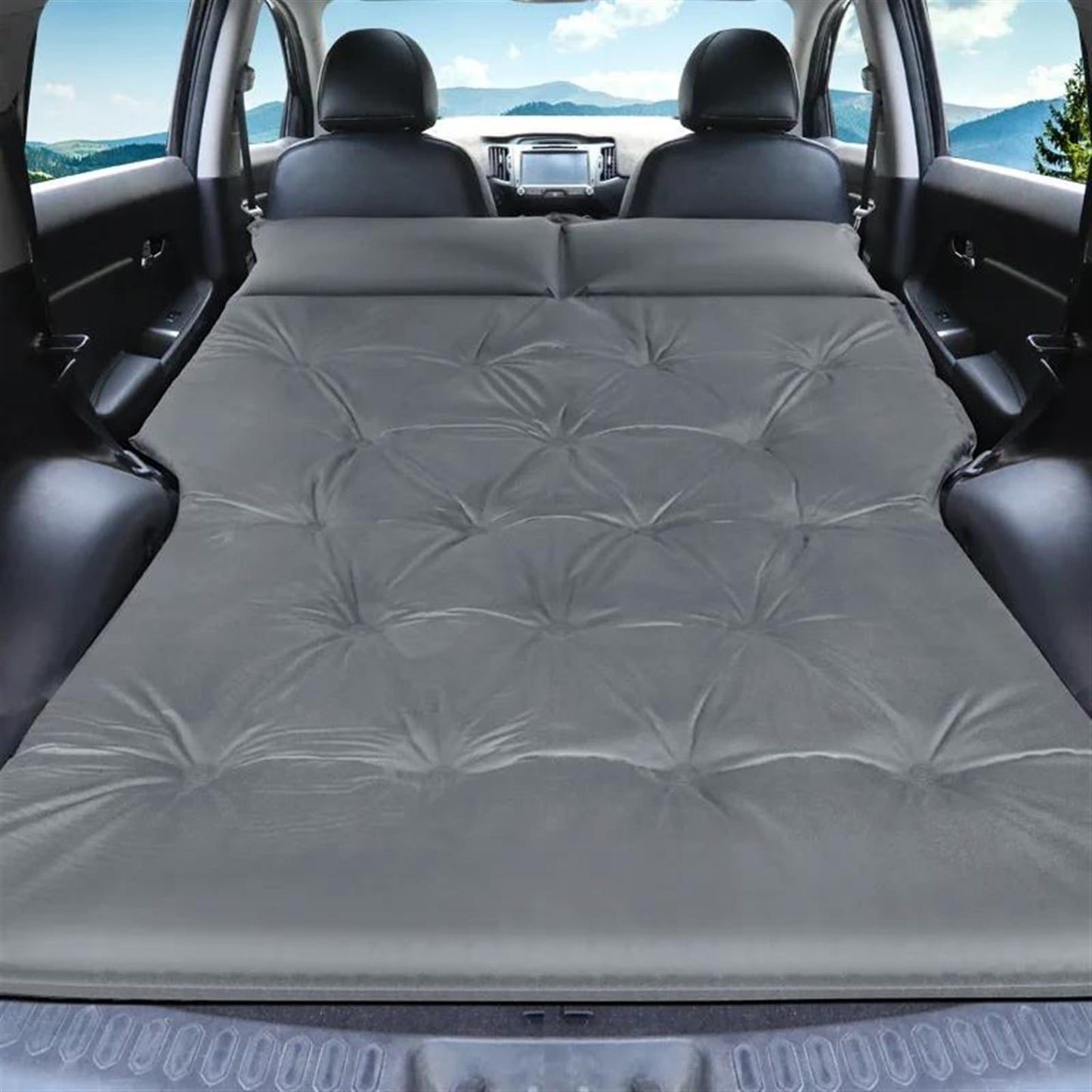 Car Camping Air Beds Auto Multi-Function Inflatable Air Mattress SUV Special Air Mattress Car Bed Adult Sleeping Mattress Car Travel Bed(4)
