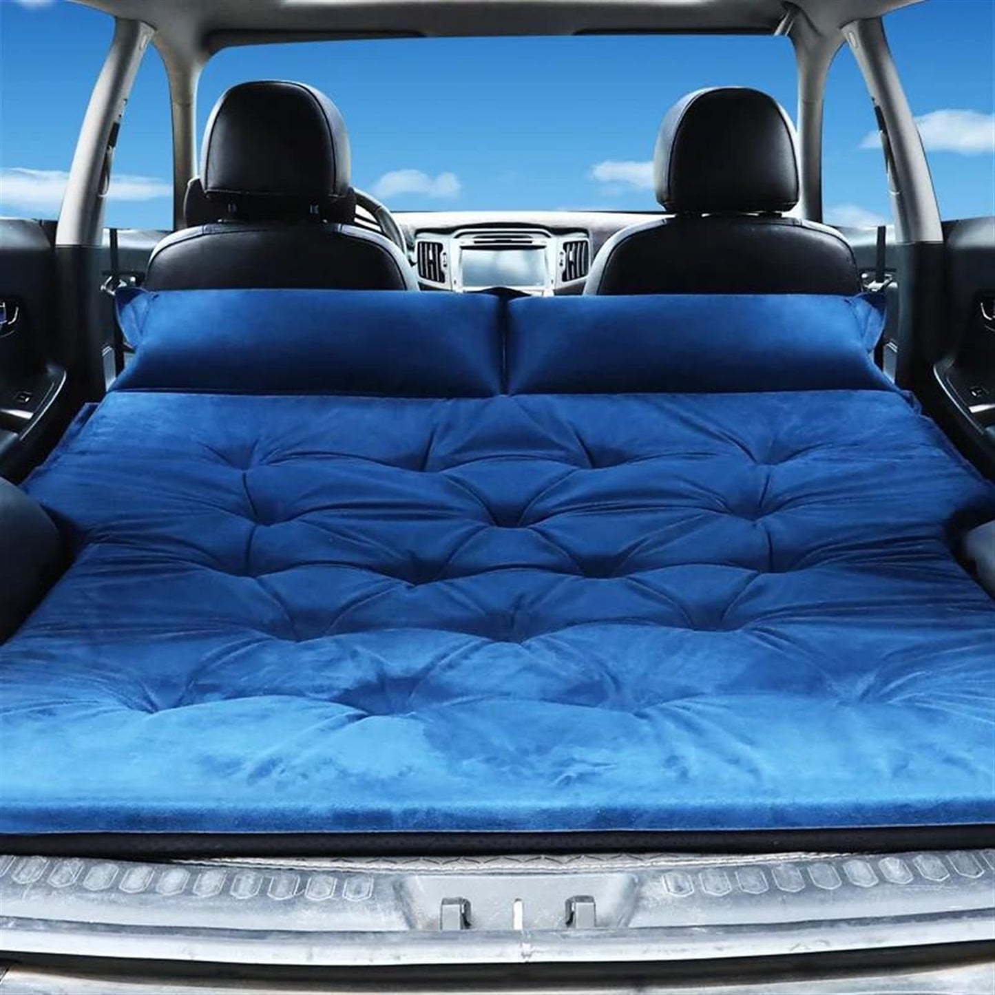 Car Camping Air Beds Auto Multi-Function Inflatable Air Mattress SUV Special Air Mattress Car Bed Adult Sleeping Mattress Car Travel Bed(4)
