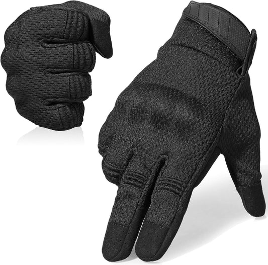 WTACTFUL Airsoft Gloves for Men - Breathable, Flexible, Durable, Touchscreen Capable & Perfect for Summer Outdoor Activities!
