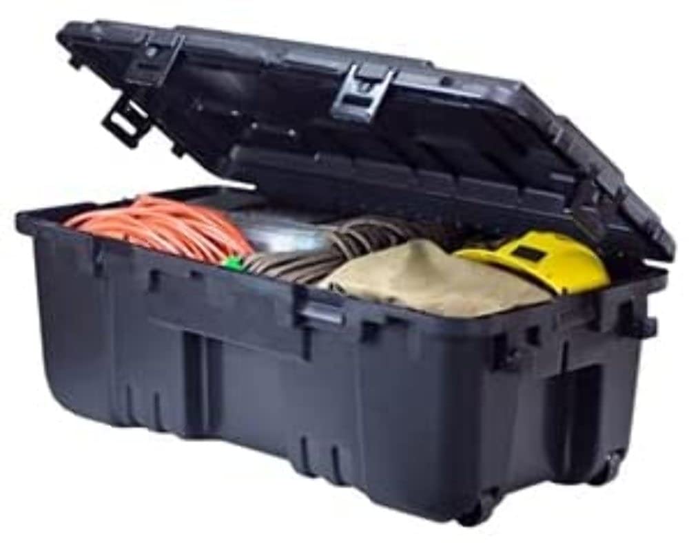 PLANO Sportsman's Trunk - Large 102ltr,Smoke White, Military-Grade Storage Box with Lid, Heavy Duty, Large, Camping & Army Storage Trunks, Perfect for Hunting, Paintball, Airsoft or Home Storage