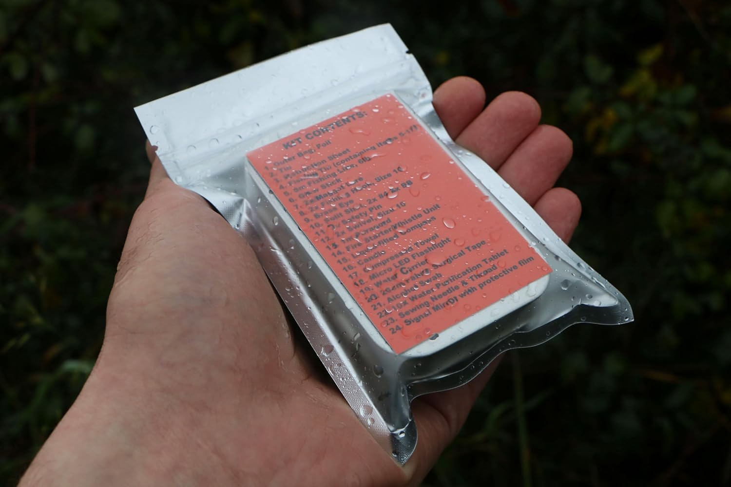 Mini Survival Tin - Pocket-sized tin, loaded with an impressive amount of outdoor survival essentials. UK-made.