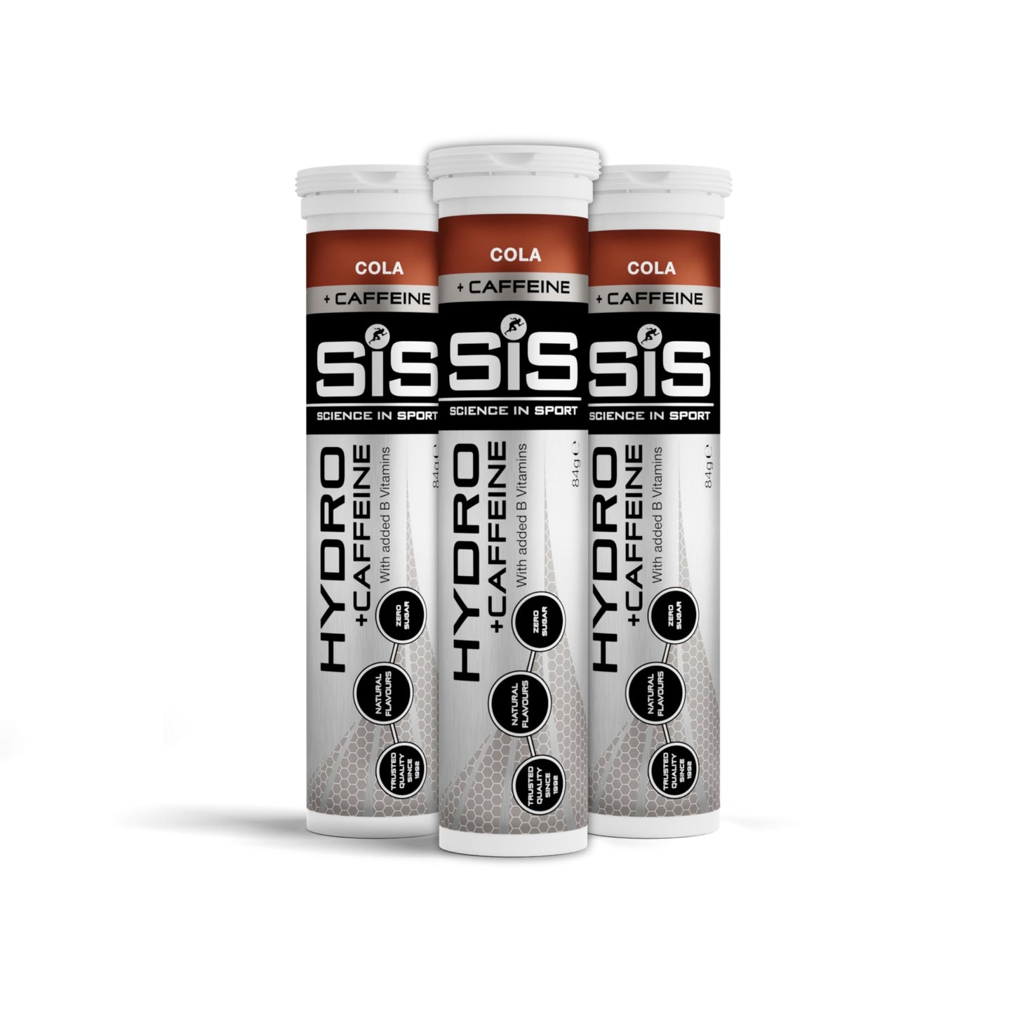 Science In Sport (SIS) Hydro Sugar-Free Electrolyte Hydration Tablets Lemon Flavour I Rehydration & Energy, Gluten-Free, 20 Effervescent Tablets