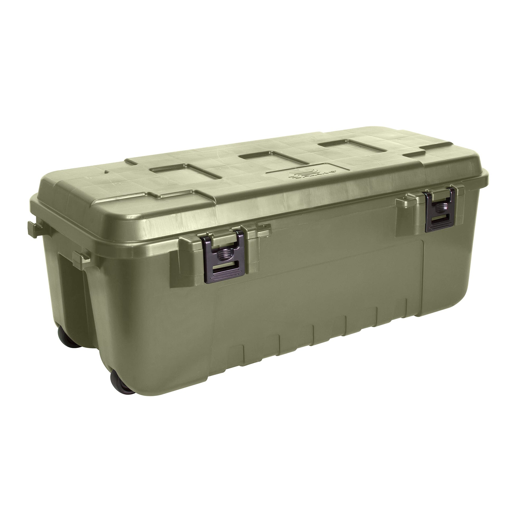 PLANO Sportsman's Trunk - Large 102ltr,Smoke White, Military-Grade Storage Box with Lid, Heavy Duty, Large, Camping & Army Storage Trunks, Perfect for Hunting, Paintball, Airsoft or Home Storage