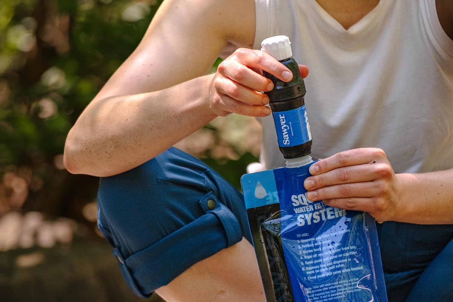 SAWYER PRODUCTS Squeeze Water Filtration System